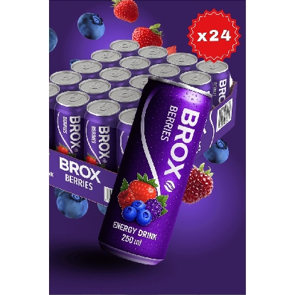 BROX Enerji İçeceği Orman Meyveli 250 ml